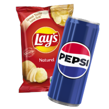 Lay's chips mini naturel of paprika of Pepsi
